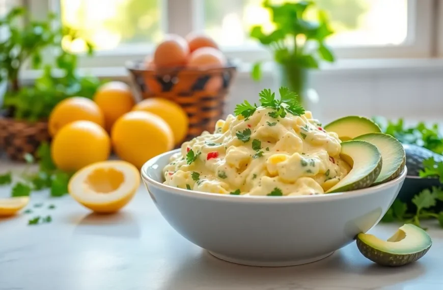 Delicious and Easy Avocado Egg Salad Recipe You Need to Try