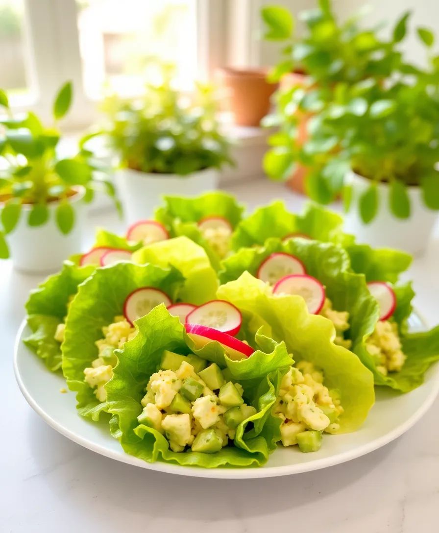 Avocado Egg Salad: The Ultimate Healthy Lunch You'll Crave Every Day! - Avocado Egg Salad Lettuce Wraps