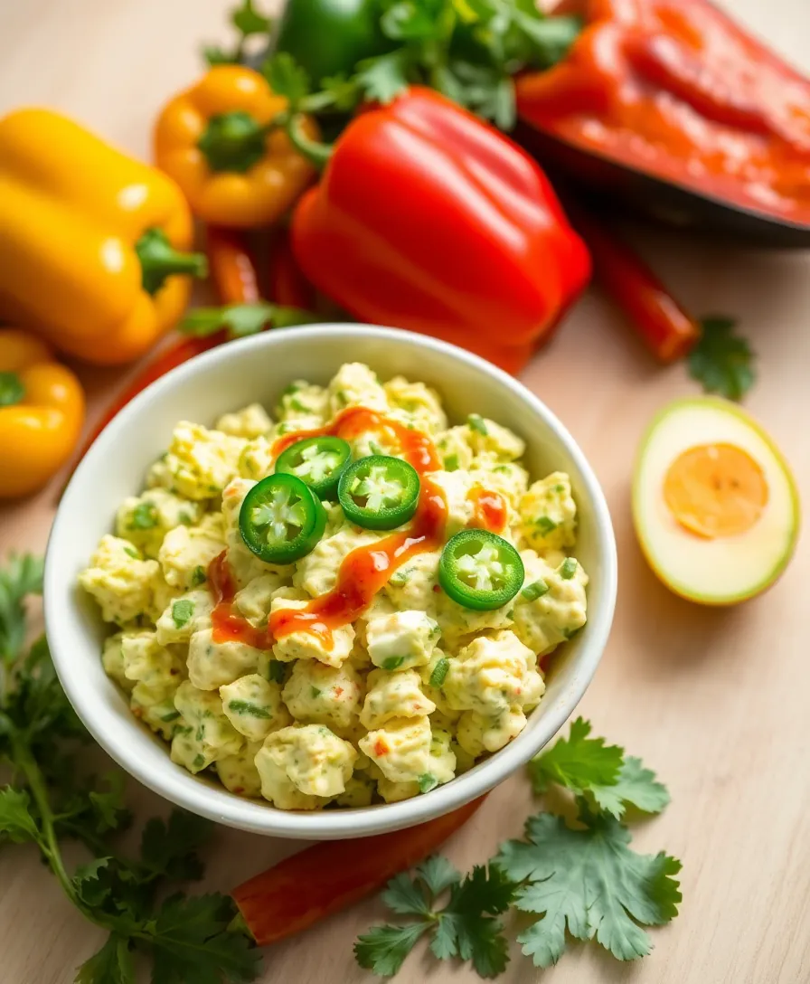 Avocado Egg Salad: The Ultimate Healthy Lunch You'll Crave Every Day! - Spicy Avocado Egg Salad