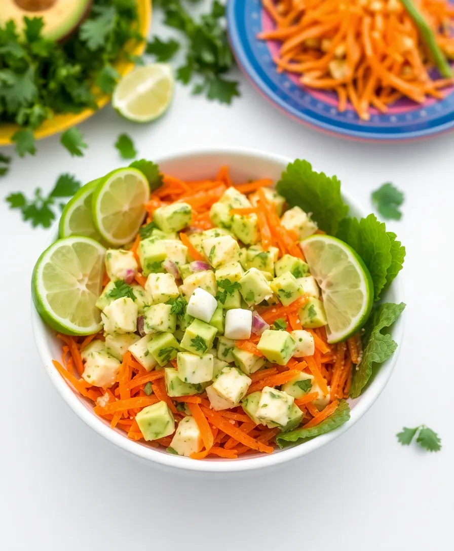 Avocado Egg Salad: The Ultimate Healthy Lunch You'll Crave Every Day! - Avocado Egg Salad with Carrots