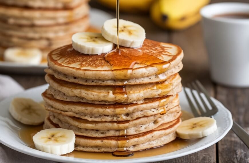 Irresistible and Simple Banana Oatmeal Pancakes Recipe You Can’t Get Enough Of