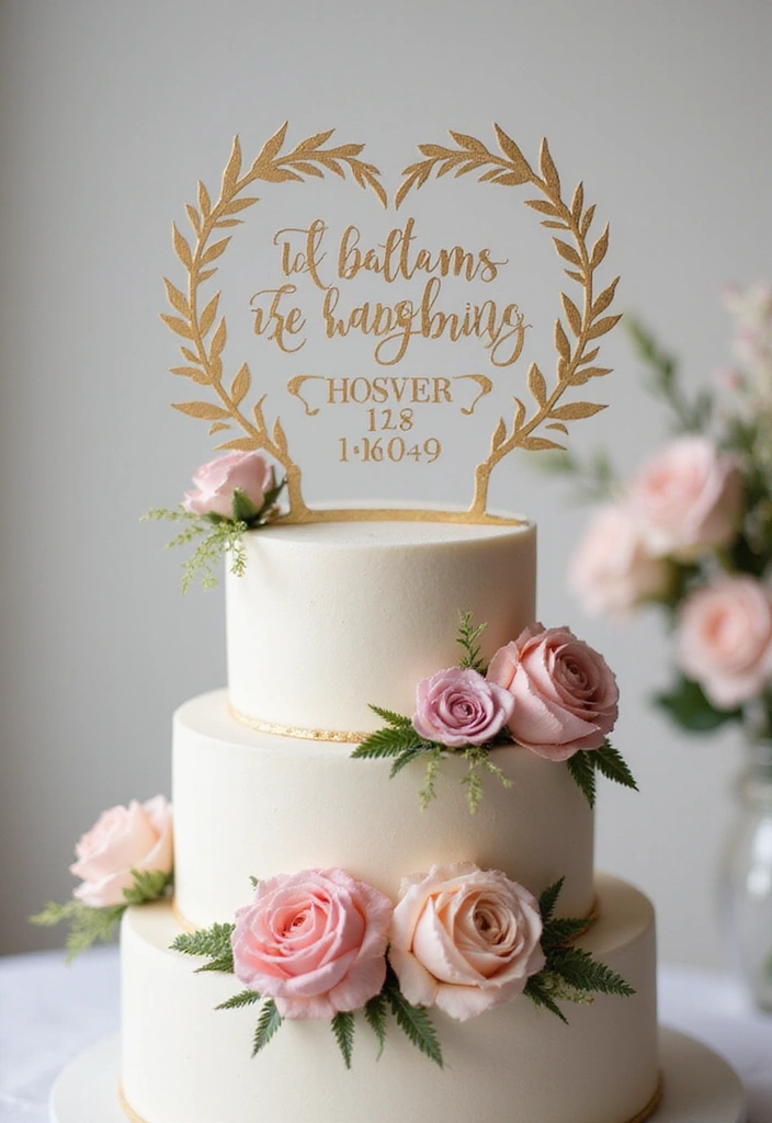 21 Wedding Cake Toppers That Will Steal the Show (You Won't Believe #7!) - 21. Love Story Toppers