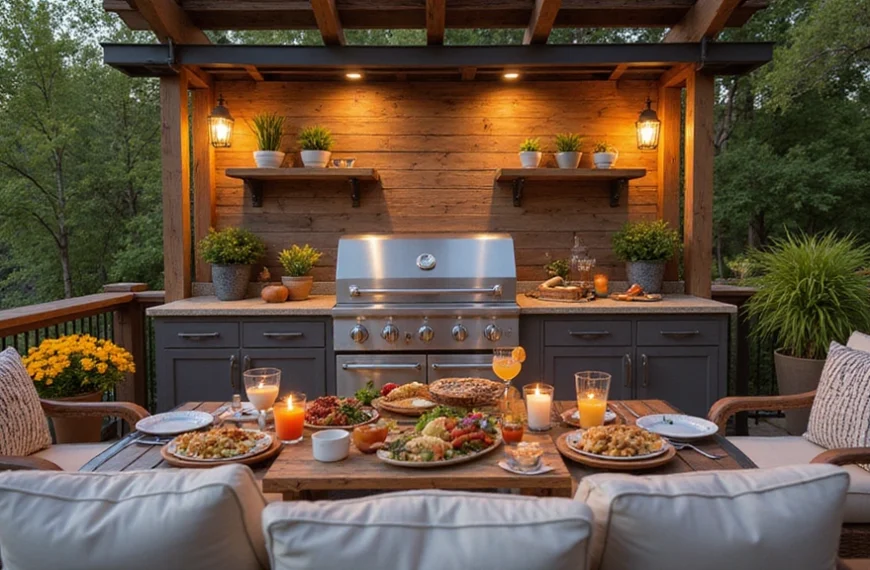 Grill, Chill and Dine: 20+ Outdoor Kitchen Ideas for the Ultimate Backyard Upgrade