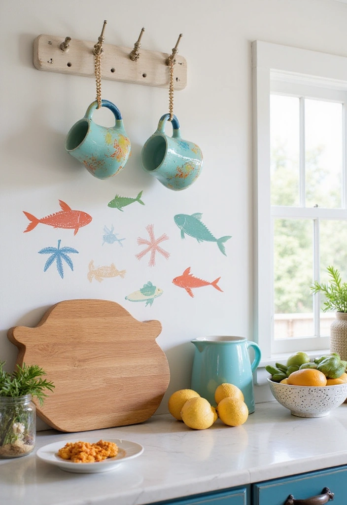 21 Coastal Kitchen Ideas That'll Make You Feel Like You're on Vacation Every Day! - 9. Open Shelving