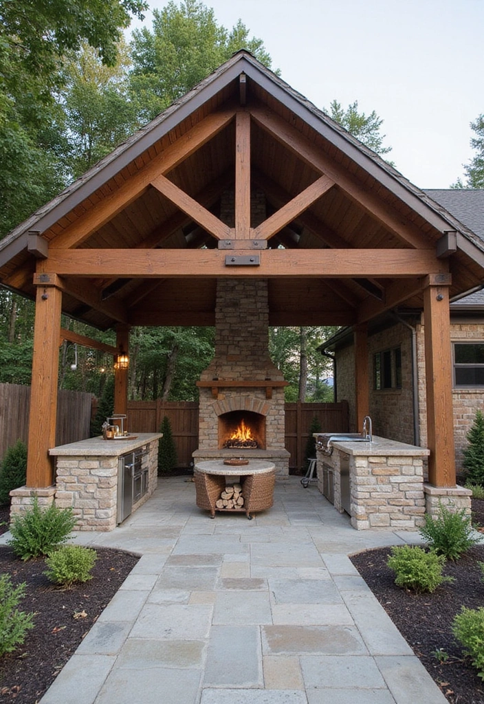 21 Outdoor Kitchen Ideas That'll Make You Want to Host Every Weekend! - 17. The All-Weather Kitchen