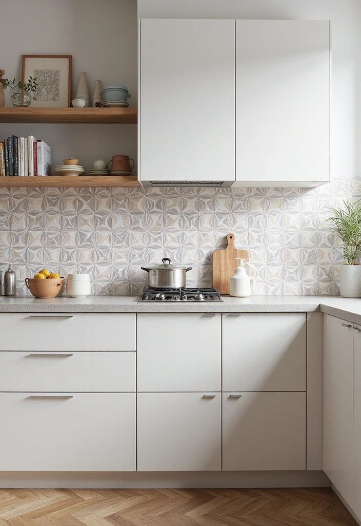 21 Scandi Kitchen Designs That Will Transform Your Cooking Space into a Chic Haven! - 9. Unique Backsplash Designs
