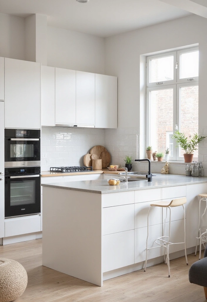 21 Scandi Kitchen Designs That Will Transform Your Cooking Space into a Chic Haven! - 20. Embracing Minimalist Decor