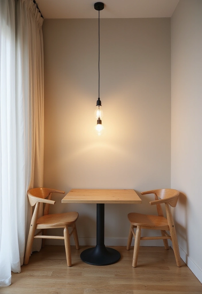 21 Minimalist Kitchen Designs That Will Transform Your Cooking Space! - 15. Minimalist Dining Nooks