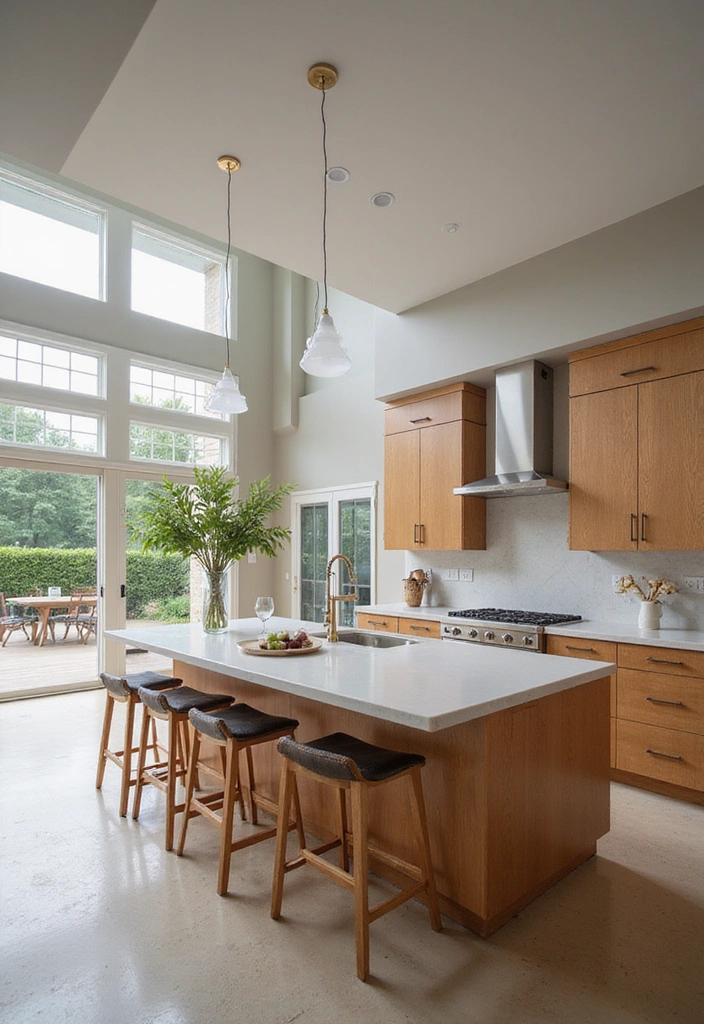 21 Minimalist Kitchen Designs That Will Transform Your Cooking Space! - 6. Open Concept Spaces
